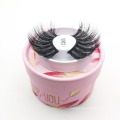 Best selling Pink cardboard packaging  27-30mm Model No.005 3D mink false eyelashes